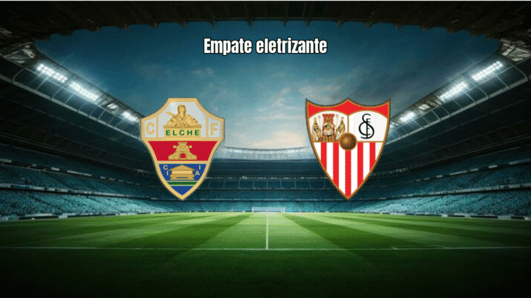 Elche 2-2 Sevilla: Adams salva os visitantes nos acréscimos