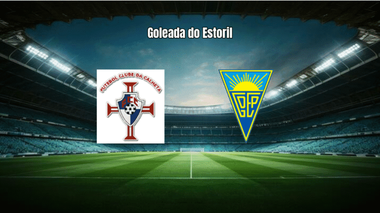 Estoril goleia Estrela por 5 a 0 na Primeira Liga de Portugal