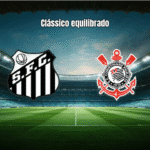 Santos e Corinthians empatam no Paulistão: Yuri Alberto brilha