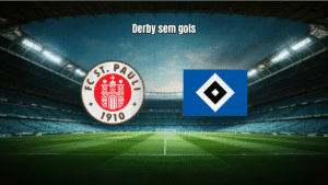 FC St. Pauli e Hamburger SV empatam sem gols no Derby de Hamburgo