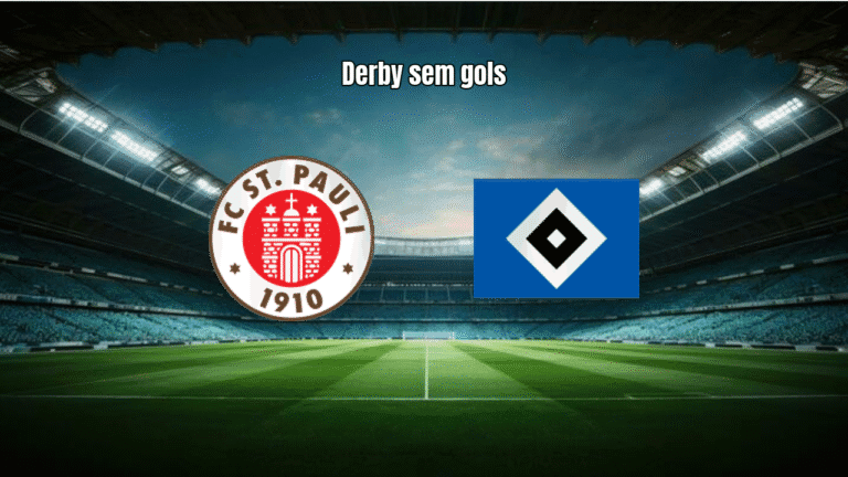 FC St. Pauli e Hamburger SV empatam sem gols no Derby de Hamburgo