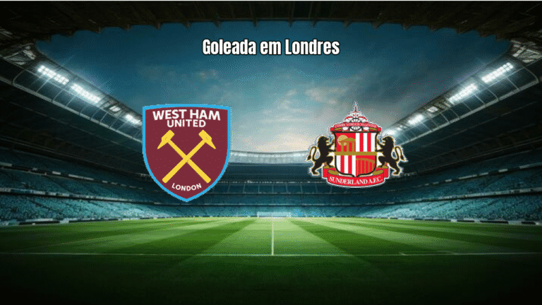West Ham goleia Sunderland por 3 a 1 na Premier League