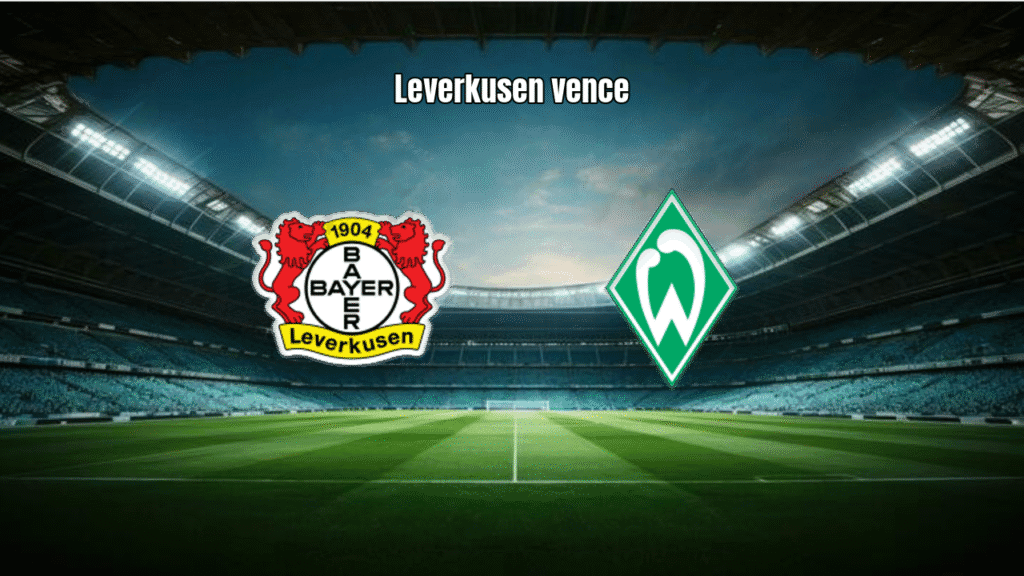 Bayer Leverkusen vence Werder Bremen por 1x0 na Bundesliga