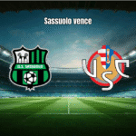 Sassuolo vence Cremonese com gol no início e garante 3 pontos