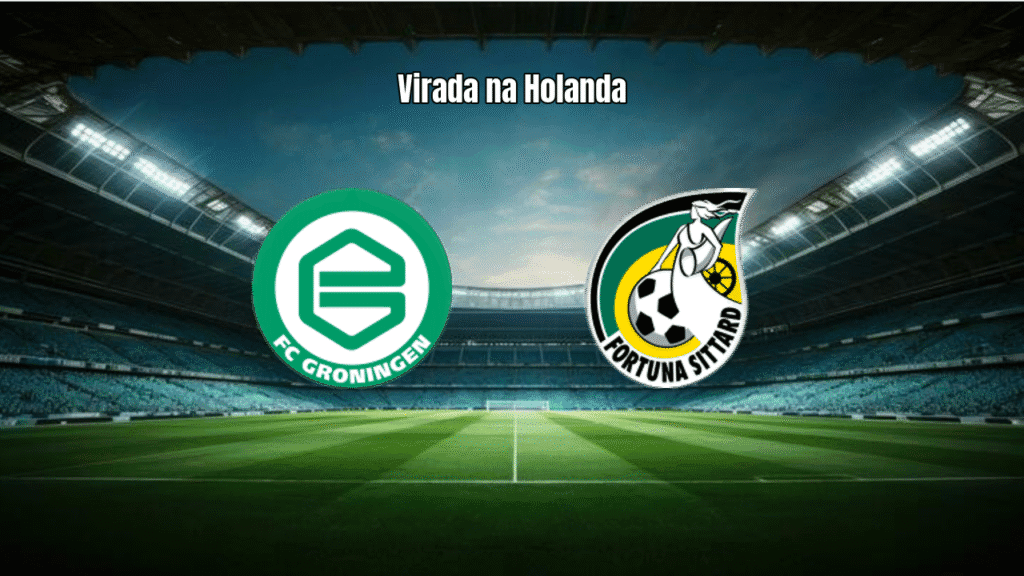 Fortuna Sittard vira sobre Groningen na Eredivisie: 2 a 1