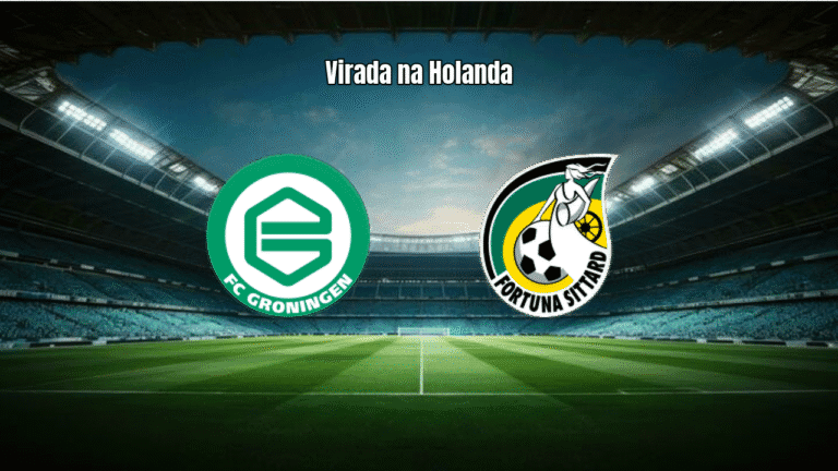 Fortuna Sittard vira sobre Groningen na Eredivisie: 2 a 1