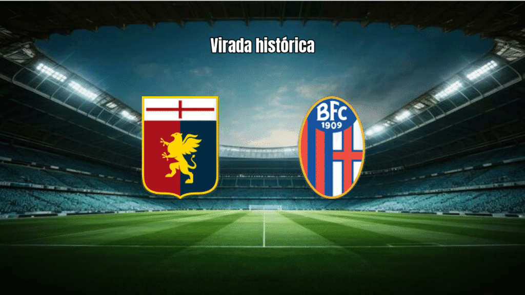 Genoa vira sobre o Bologna com 3 a 2 em jogo eletrizante da Serie A