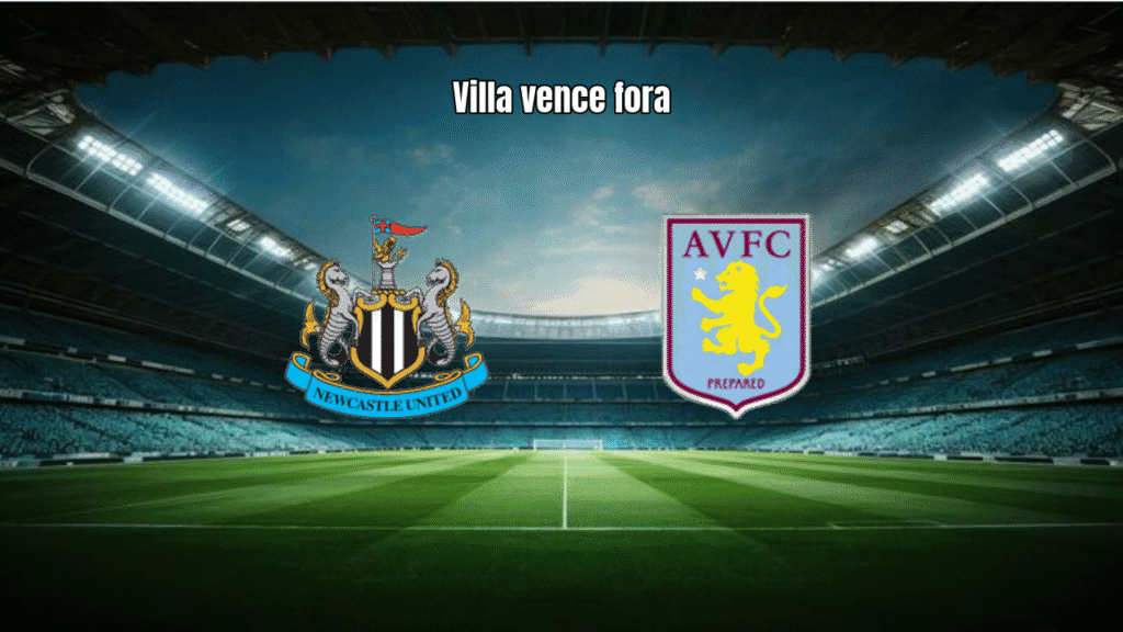 Aston Villa vence Newcastle por 2x0 na Premier League: análise do jogo