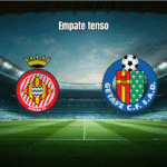 Girona 1x1 Getafe: Vitor Reis salva ponto nos acréscimos