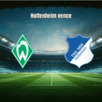 Hoffenheim vence Werder Bremen por 2 a 0 na Bundesliga alemã