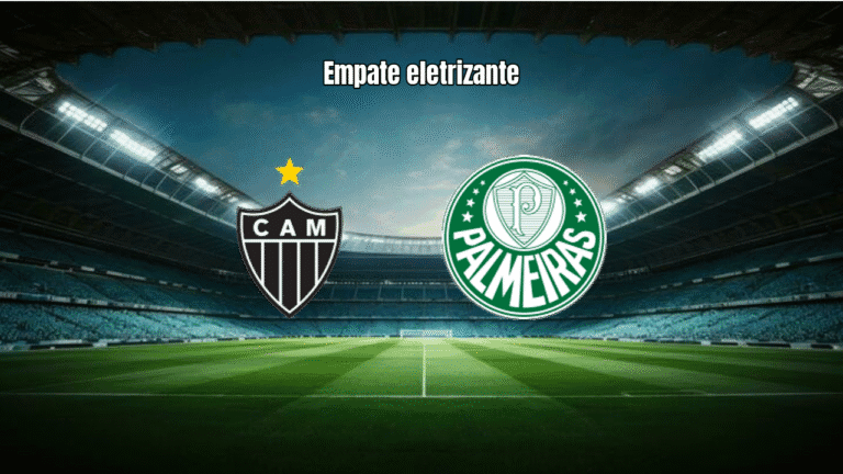 Atlético-MG e Palmeiras empatam em 2 a 2 na estreia do Brasileirão