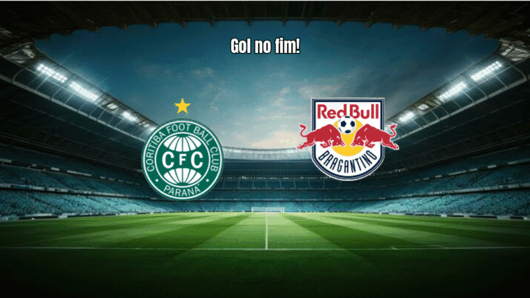 Coritiba 0 x 1 RB Bragantino: Massa Bruta vence com gol no fim