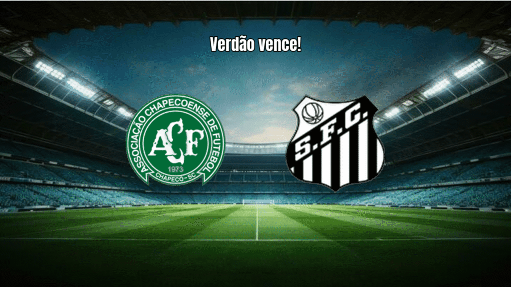 Chapecoense 4x2 Santos: Verdão vence com eficiência na Arena Condá