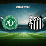 Chapecoense 4x2 Santos: Verdão vence com eficiência na Arena Condá