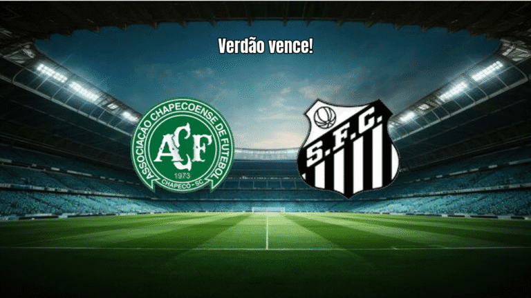 Chapecoense 4x2 Santos: Verdão vence com eficiência na Arena Condá