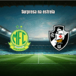 Mirassol surpreende e vence o Vasco por 2 a 1 na estreia do Brasileirão