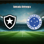 Botafogo goleia Cruzeiro por 4 a 0 na estreia do Brasileirão