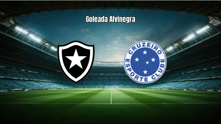 Botafogo goleia Cruzeiro por 4 a 0 na estreia do Brasileirão