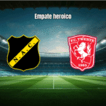 NAC Breda 2-2 Twente: Reação heroica garante empate na Eredivisie