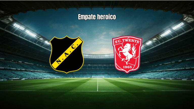 NAC Breda 2-2 Twente: Reação heroica garante empate na Eredivisie