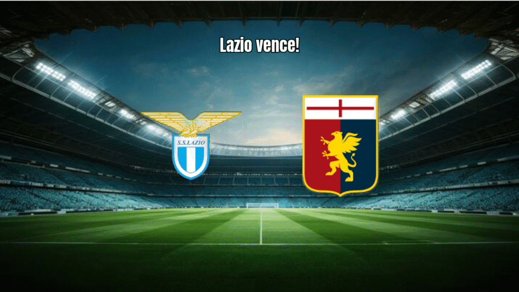 Lazio vence Genoa por 3 a 2 em jogo eletrizante da Serie A