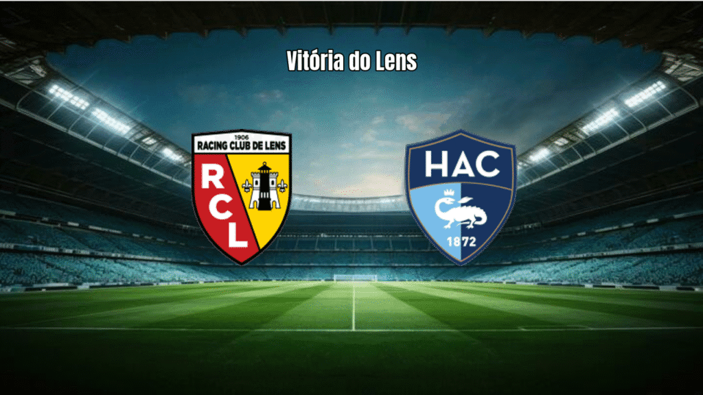 Lens vence Le Havre por 1x0 na Ligue 1 com gol de Aguilar