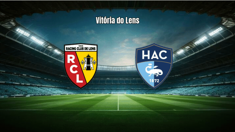 Lens vence Le Havre por 1x0 na Ligue 1 com gol de Aguilar