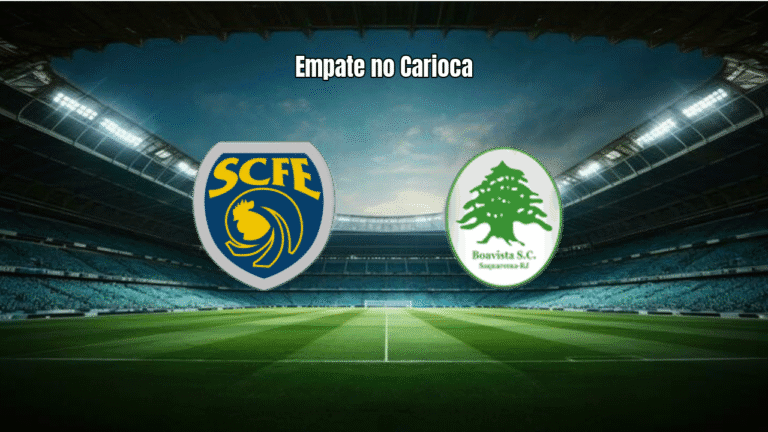 Sampaio Corrêa RJ e Boavista SC empatam no Carioca: 1 a 1