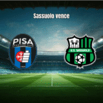 Sassuolo vence Pisa por 3 a 1 na Serie A: confira a análise