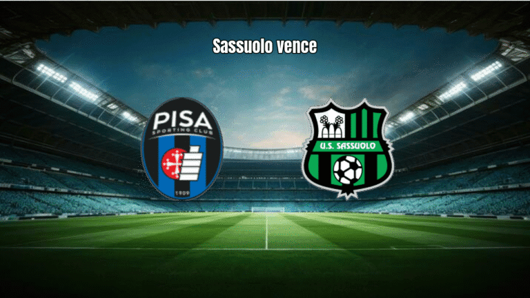 Sassuolo vence Pisa por 3 a 1 na Serie A: confira a análise