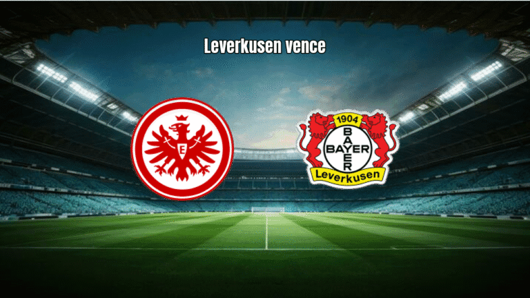Bayer Leverkusen vence Eintracht Frankfurt por 3 a 1 na Bundesliga