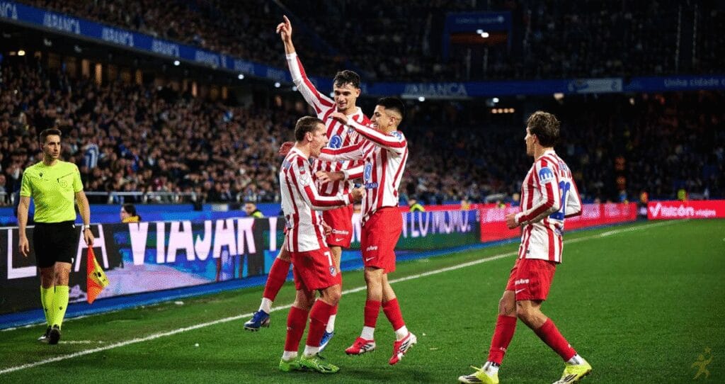 Atlético de Madrid vence Deportivo e avança às quartas da Copa do Rei