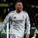 Real Madrid vence Villarreal com dois gols de Mbappé e assume liderança