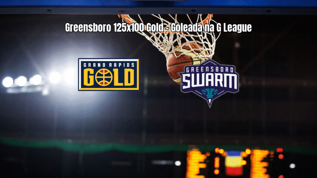 Greensboro Swarm goleia Grand Rapids Gold na G League da NBA