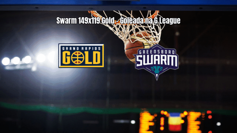 Greensboro Swarm goleia Grand Rapids Gold na G League com 149 pontos