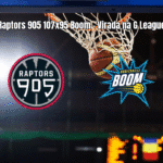 Raptors 905 vence Noblesville Boom por 107 a 95 na G League