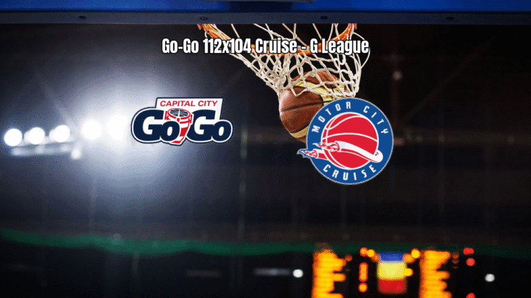 Capital City Go-Go vence Motor City Cruise na G League: 112x104