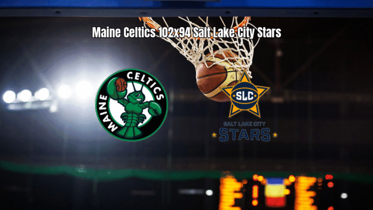 Maine Celtics vence Salt Lake City Stars na G League: 102 x 94