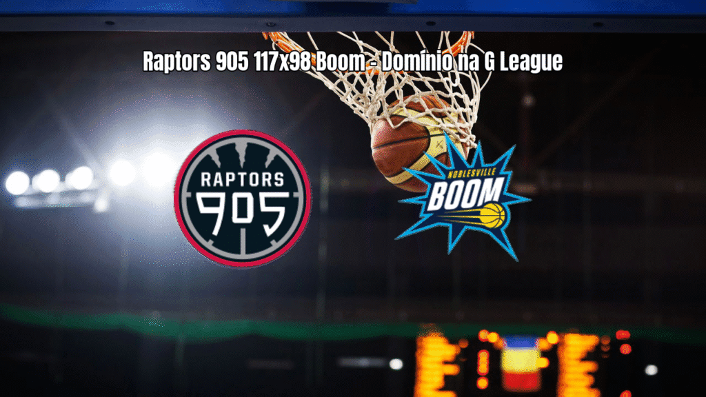 Raptors 905 domina Noblesville Boom na G League com vitória por 117 a 98