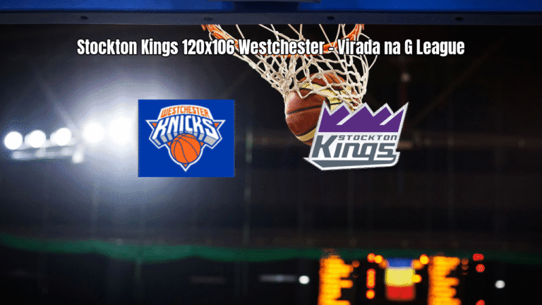Stockton Kings vence Westchester na G League com virada no último quarto