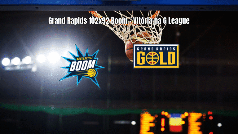 Grand Rapids Gold vence Noblesville Boom na G League: 102 x 92