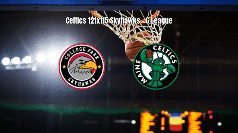 Maine Celtics vence College Park Skyhawks em jogo eletrizante da G League
