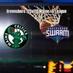 Greensboro Swarm vence Maine Celtics na G League: 122 x 112