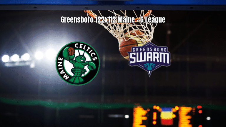 Greensboro Swarm vence Maine Celtics na G League: 122 x 112