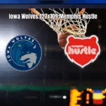 Iowa Wolves vence Memphis Hustle por 127 a 109 na G League