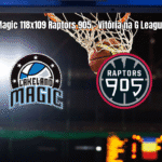 Osceola Magic vence Raptors 905 por 118 a 109 na G League