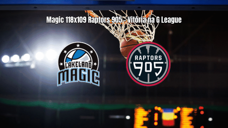 Osceola Magic vence Raptors 905 por 118 a 109 na G League