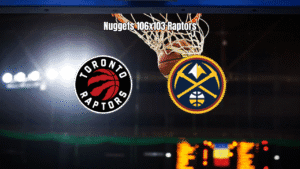 Denver Nuggets vence Toronto Raptors por 106 a 103 na NBA
