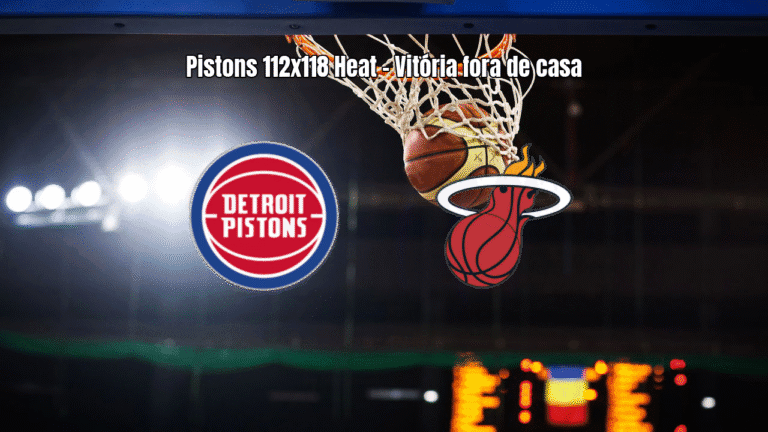 Miami Heat vence Detroit Pistons por 118 a 112 na NBA