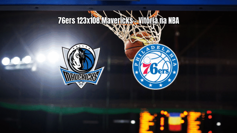 Philadelphia 76ers vence Dallas Mavericks por 123 a 108 na NBA